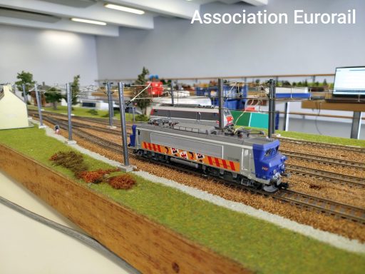 La BB 22258 RC en livrée PACA.